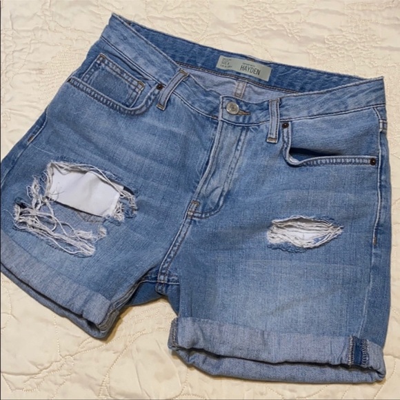 Topshop Pants - Topshop Hayden distressed shorts